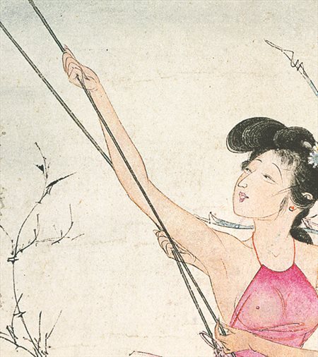 尚义-胡也佛的仕女画和最知名的金瓶梅秘戏图